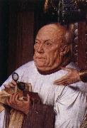 Jan Van Eyck kaniken van der paeles madonna oil painting artist